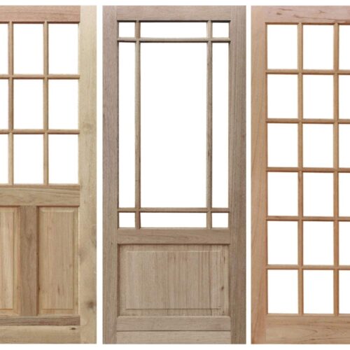 vanacht wood doors glass doors