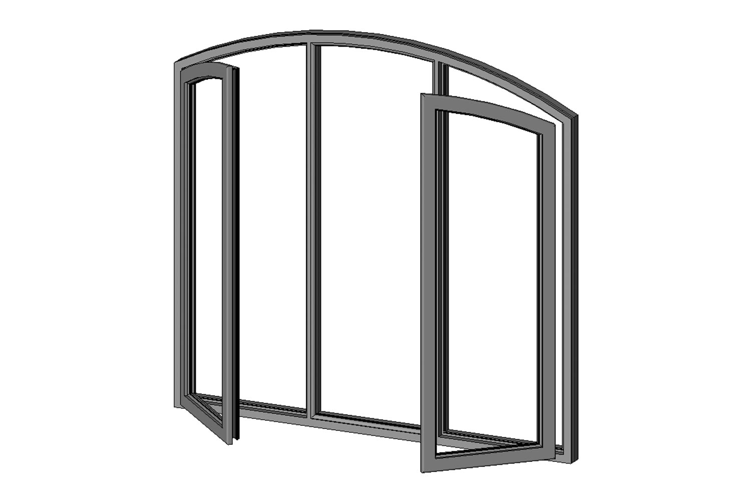 vanacht flat arch windows