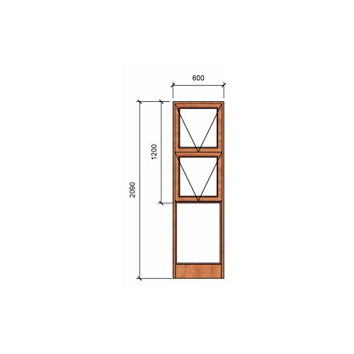 Van Acht Wood Windows Top Hung Product MK6