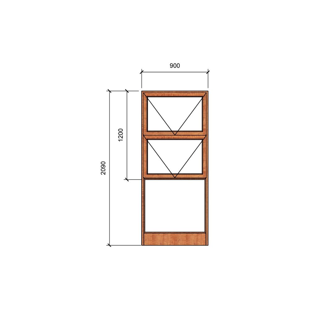 Van Acht Wood Windows Top Hung Product MK9