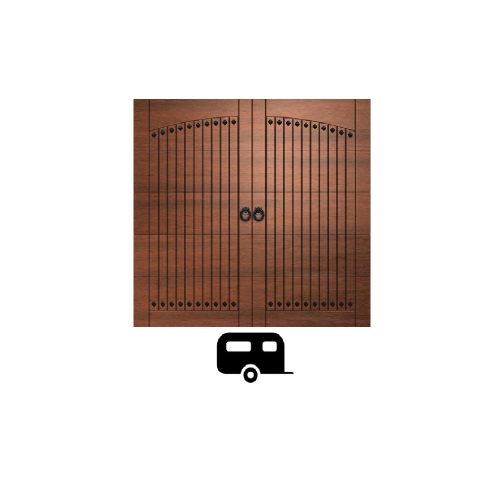 GREF VERT ARCH GARAGE DOOR