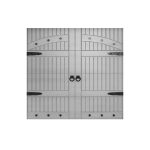 Light Grey Arch Barn Single