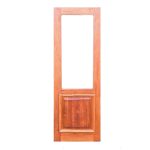 ROSEWOOD GLASS TOP DOOR