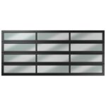 Van Acht Garage Door Aluminium DBL 12 Panel Equal