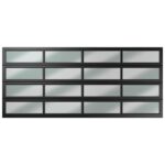 Van Acht Garage Door Aluminium DBL 16 Panel Equal