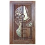 Van Acht Designer Carved Pivot Door Africa 2