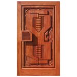 Van Acht Designer Carved Pivot Door Africa 4