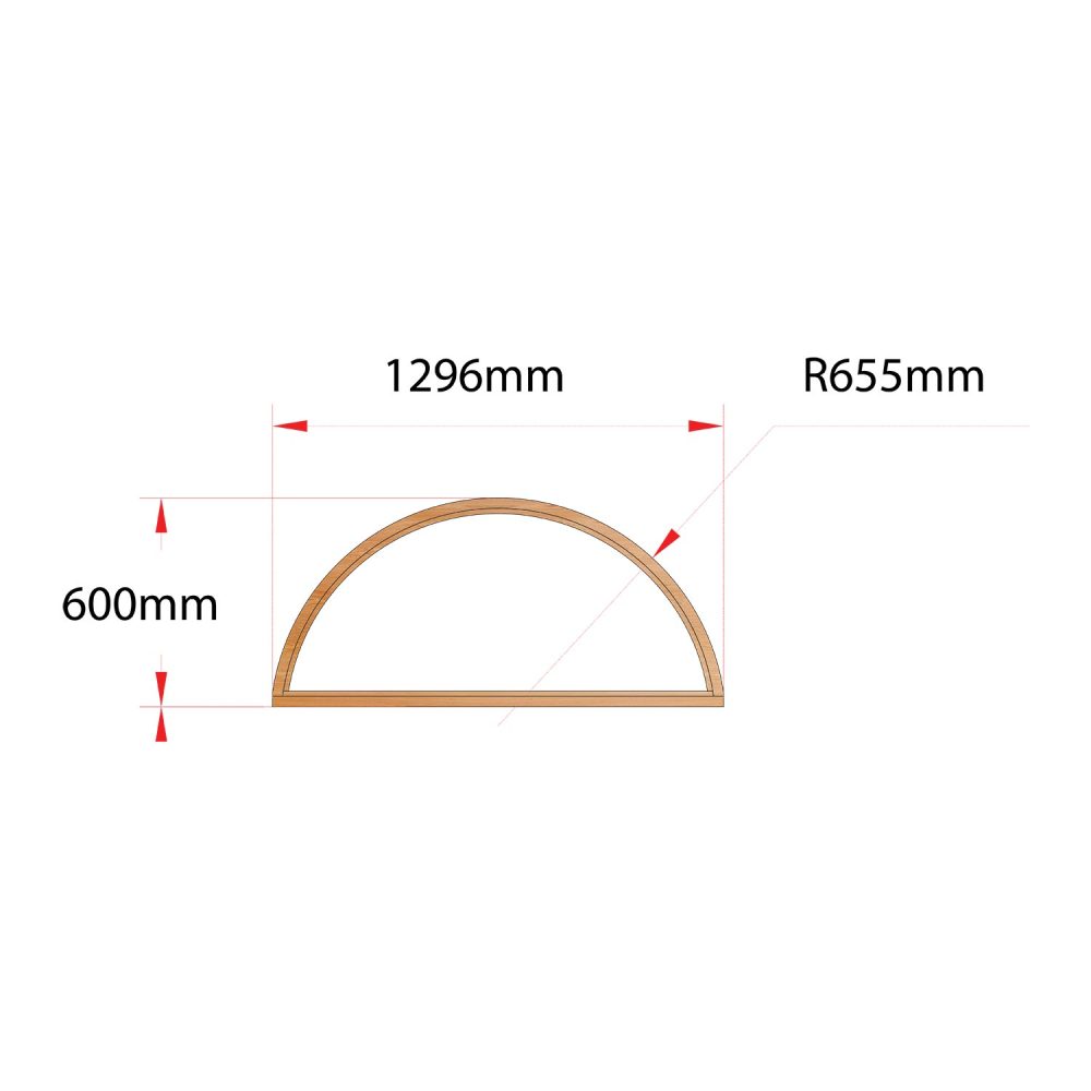 Van Acht Wood Arches Door Frames Product H1306 ARCH