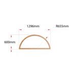 Van Acht Wood Arches Door Frames Product H1306 ARCH