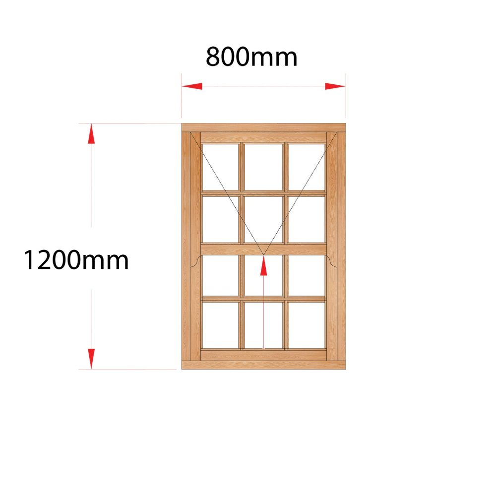 Van Acht Wood Easy Lift Sash Windows Product HMEL1SP