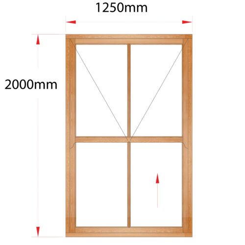 Van Acht Wood Easy Lift Sash Windows Product HMEL6V