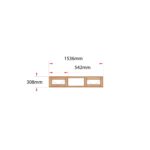 Van Acht Wood Fanlight Windows Full Pane Product ME3 1