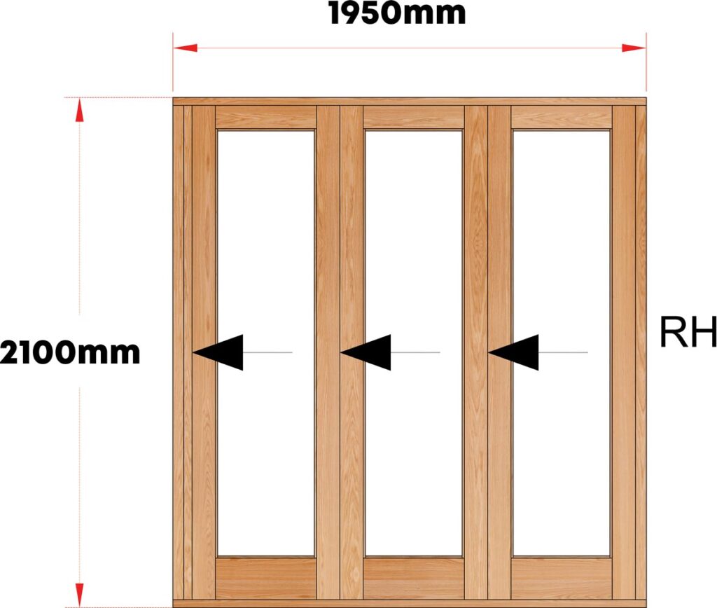 Wood Folding Doors - Van Acht Doors & Windows