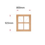 Van Acht Wood Mock Sash Windows Product HMS1.5V