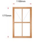 Van Acht Wood Mock Sash Windows Product HMS4V