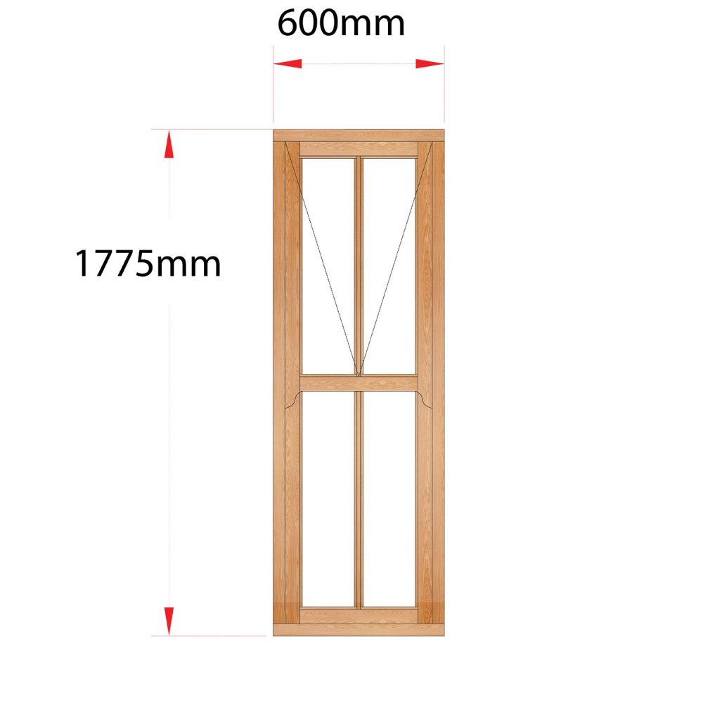 Van Acht Wood Mock Sash Windows Product HMS7V