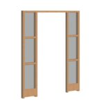 Van Acht Wood Sidelight Door Frame DFSL1500