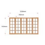 Van Acht Wood Windows Side Hung Small Pane MA5SP