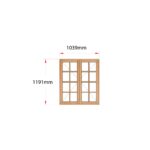 Van Acht Wood Windows Side Hung Small Pane MB22SP
