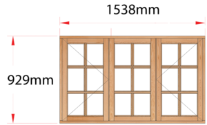 Van Acht Wood Windows Side Hung Small Pane Model MC3SP