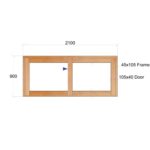 Van Acht Wood Windows Sliding Windows Product VSW219L
