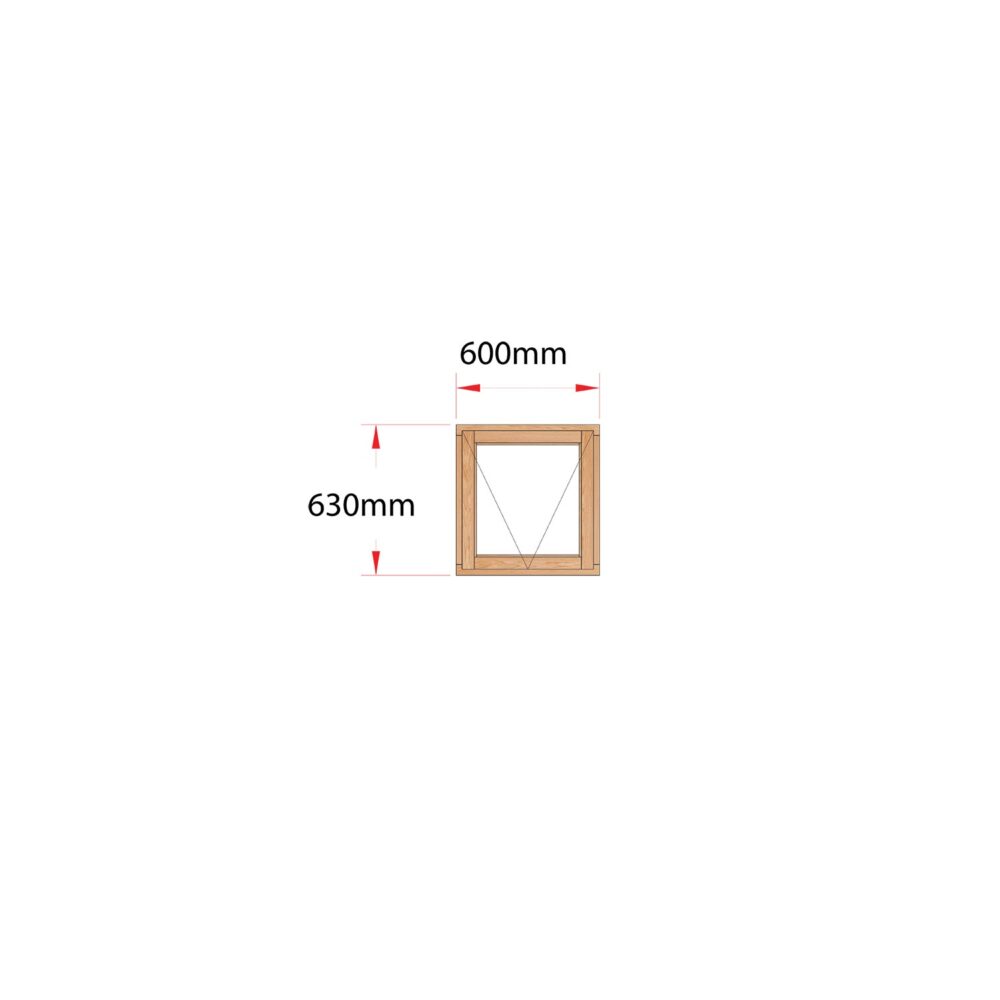 Van Acht Wood Windows Top Hung Product ME6