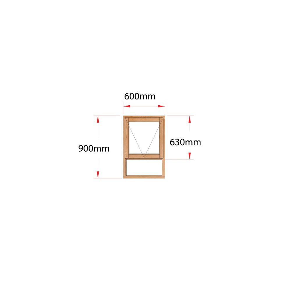 Van Acht Wood Windows Top Hung Product MF6