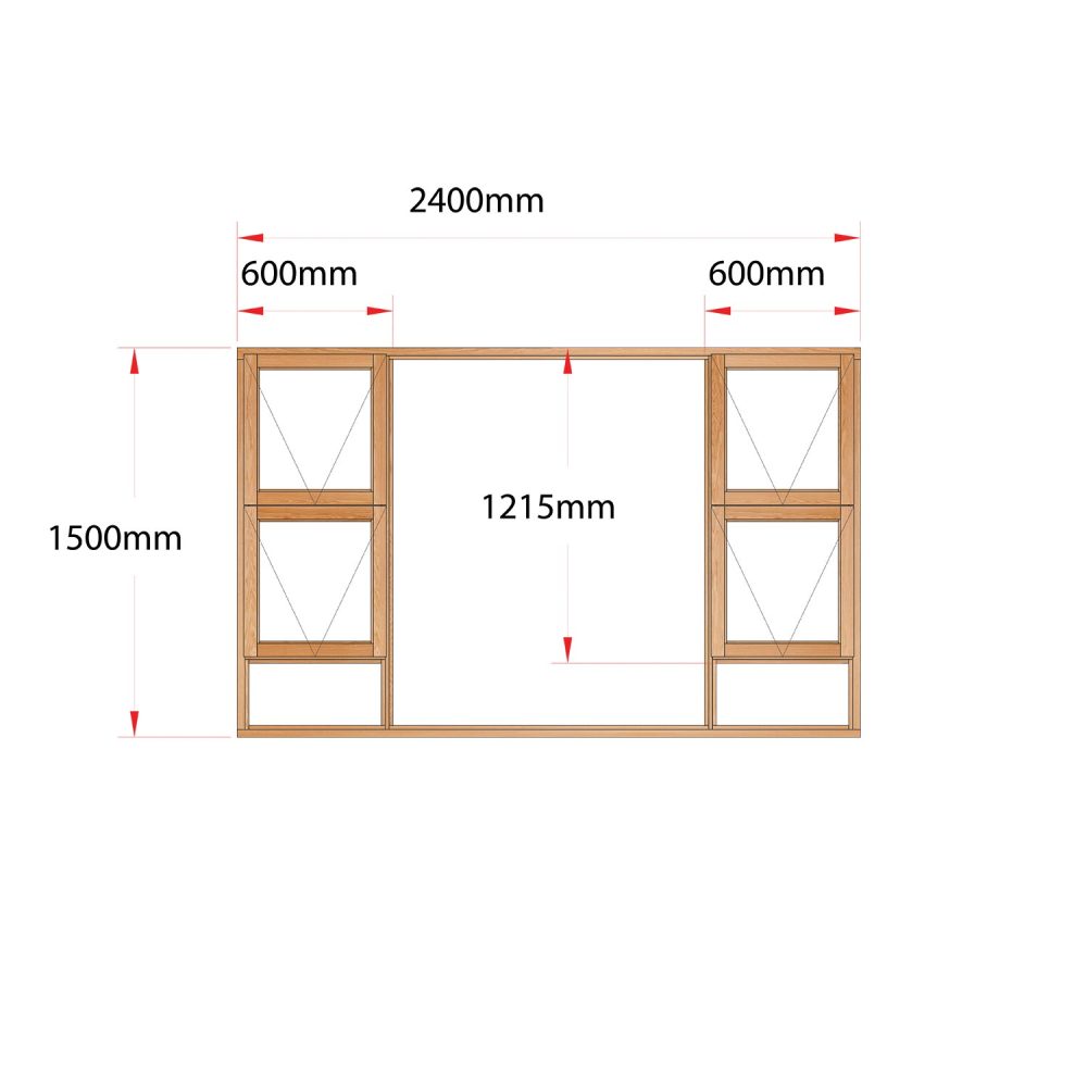 Van Acht Wood Windows Top Hung Product MH24