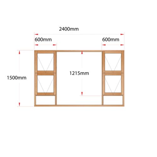 Van Acht Wood Windows Top Hung Product MH24