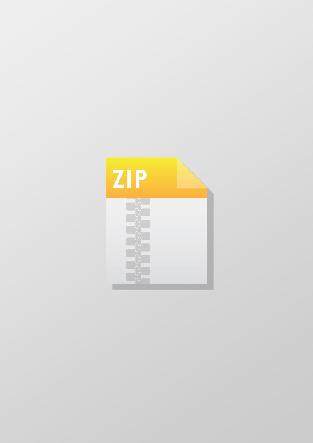 ZIP File Icon Image