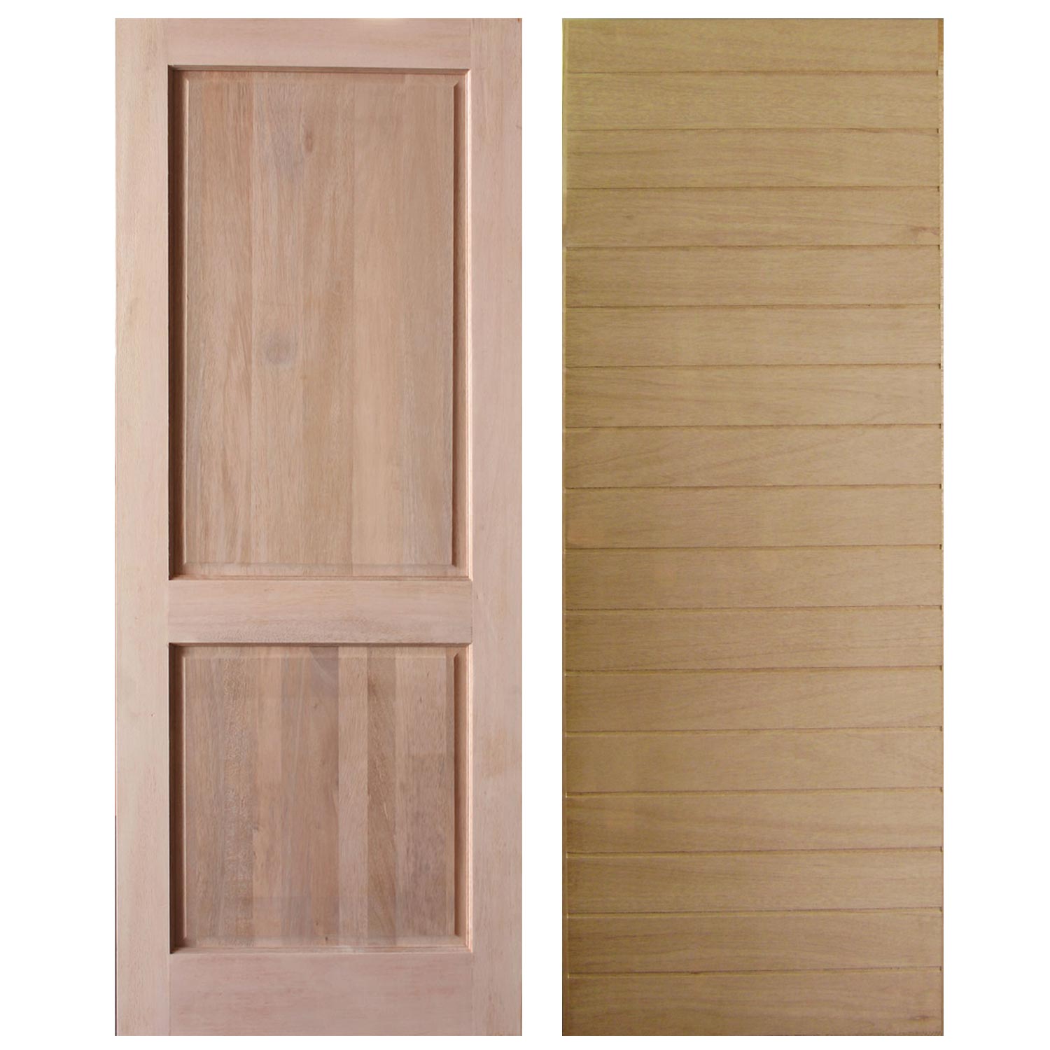 Panel and Slatted Doors - Online Quoting System - Van Acht