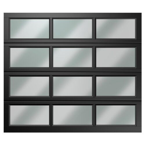 single 12 panel polycarbonate charcoal