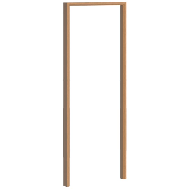 single tall door frame