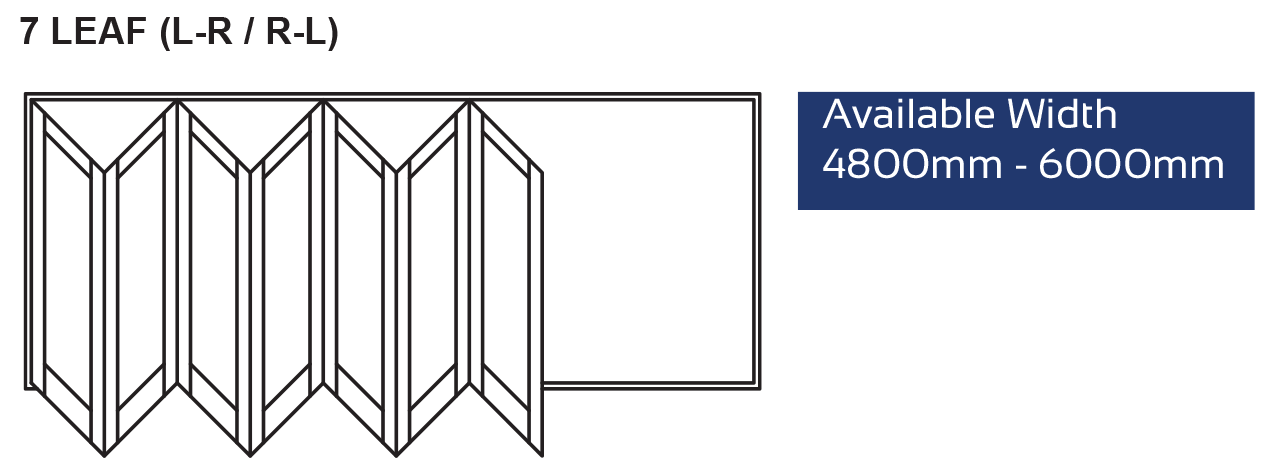 Van Acht Aluminium Folding Windows 7 Leaf