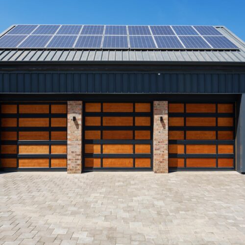 Van Acht Aluminium Garage Doors Contemporary