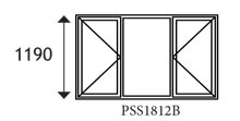 Side Hung PSS1812B