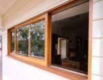 wood sliding windows